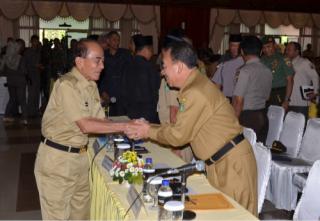 Bupati Herliyan Hadiri Rakor Tingkat Provensi Di Pekanbaru